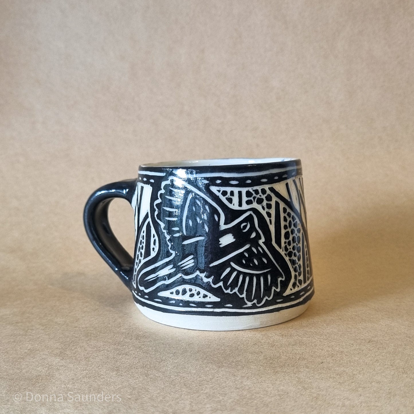 Cockatoo carved Mug