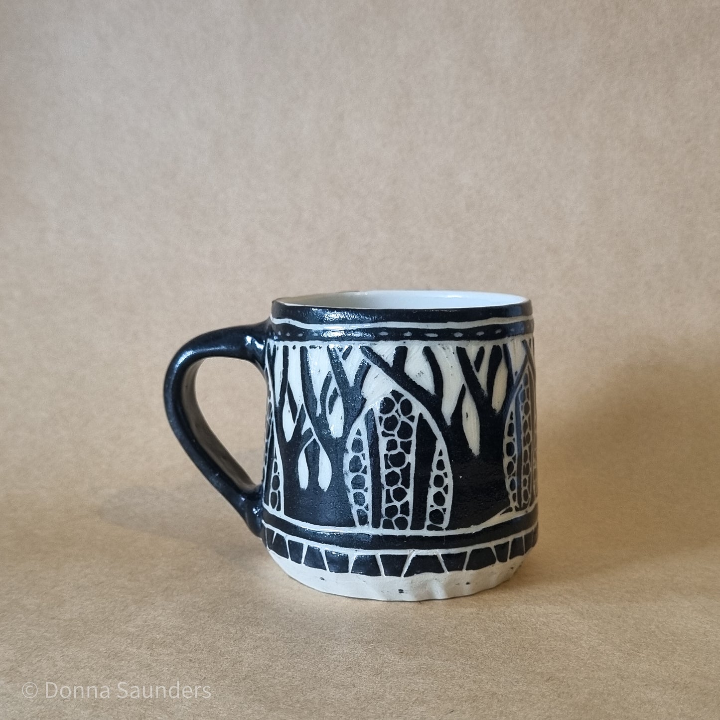 Curlew carved Mug