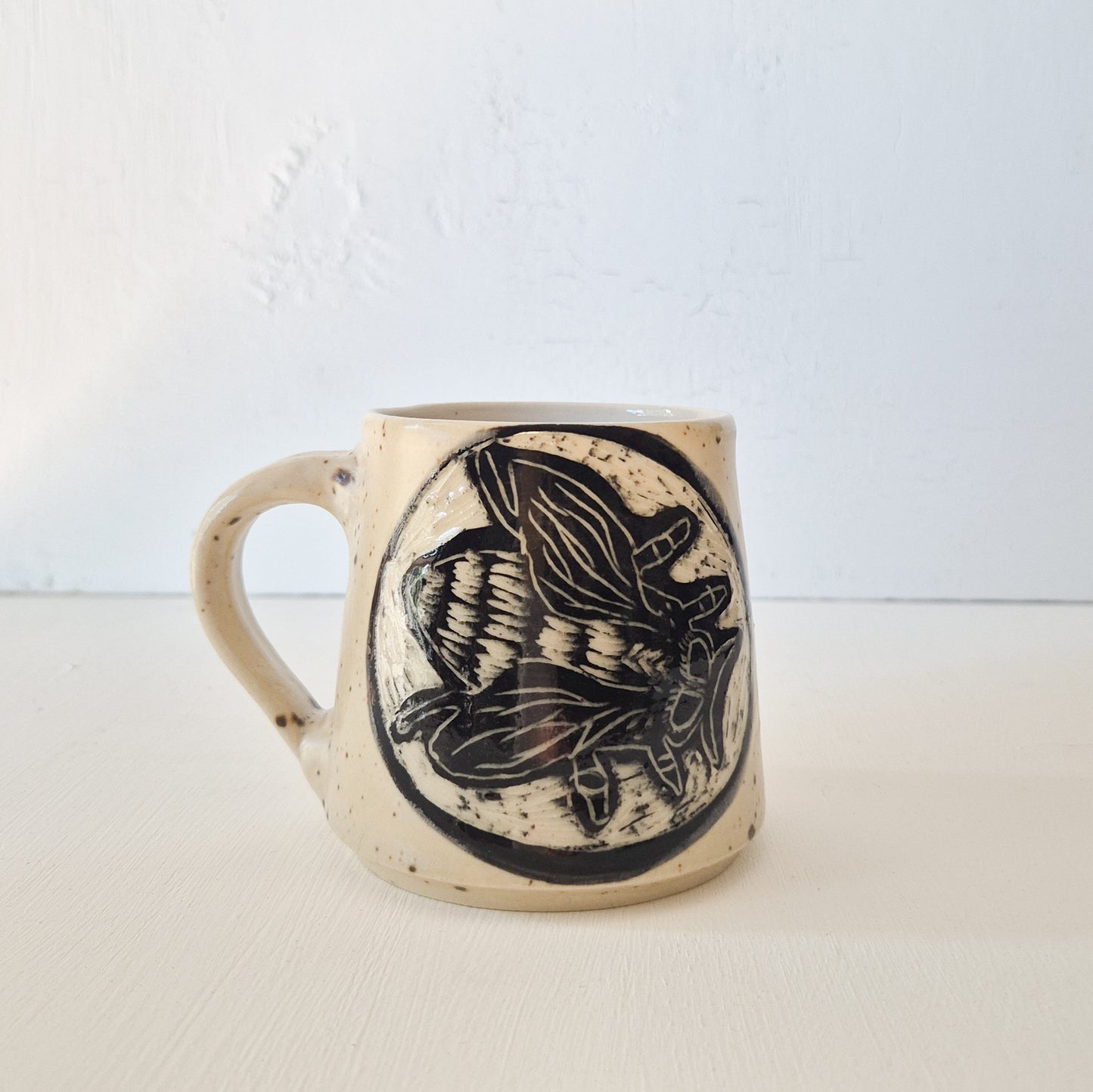 Blue Banded Bee Mug