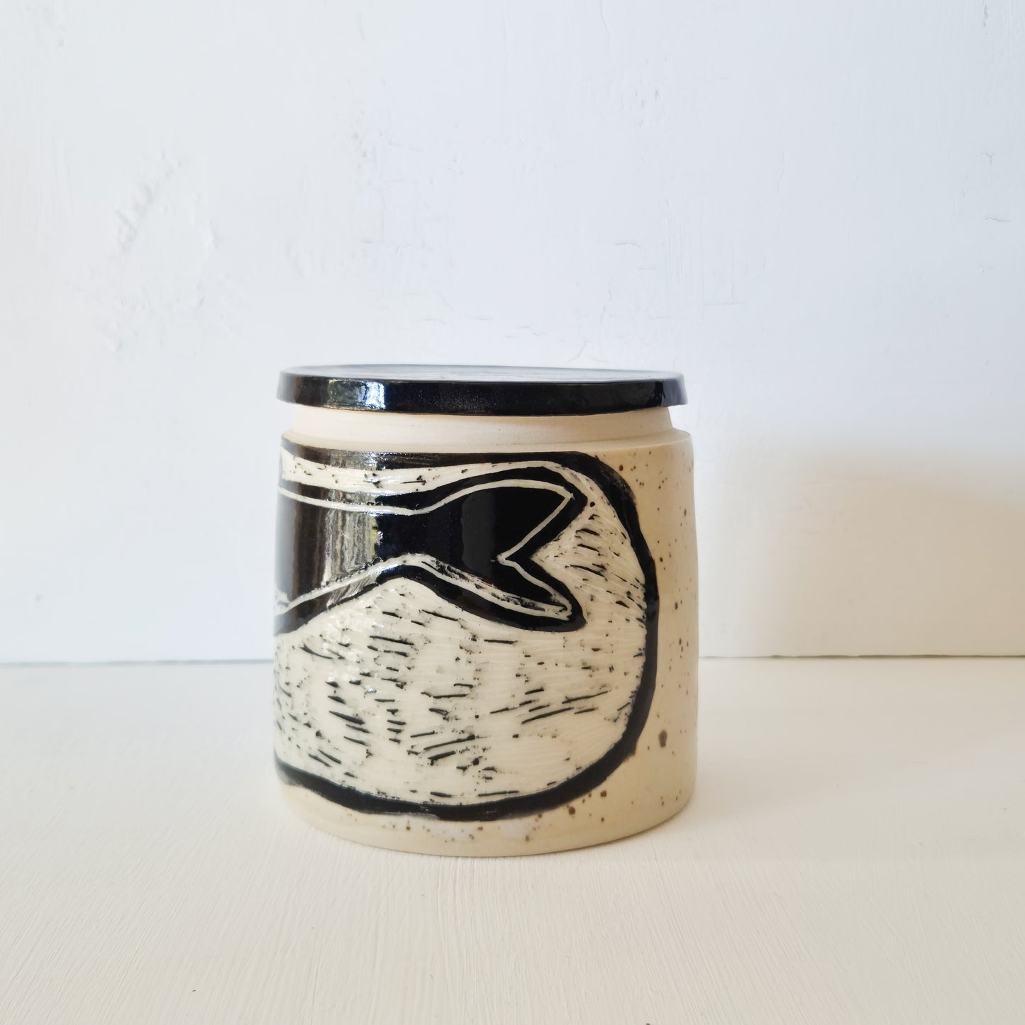 Hump Back Whale Jar #2