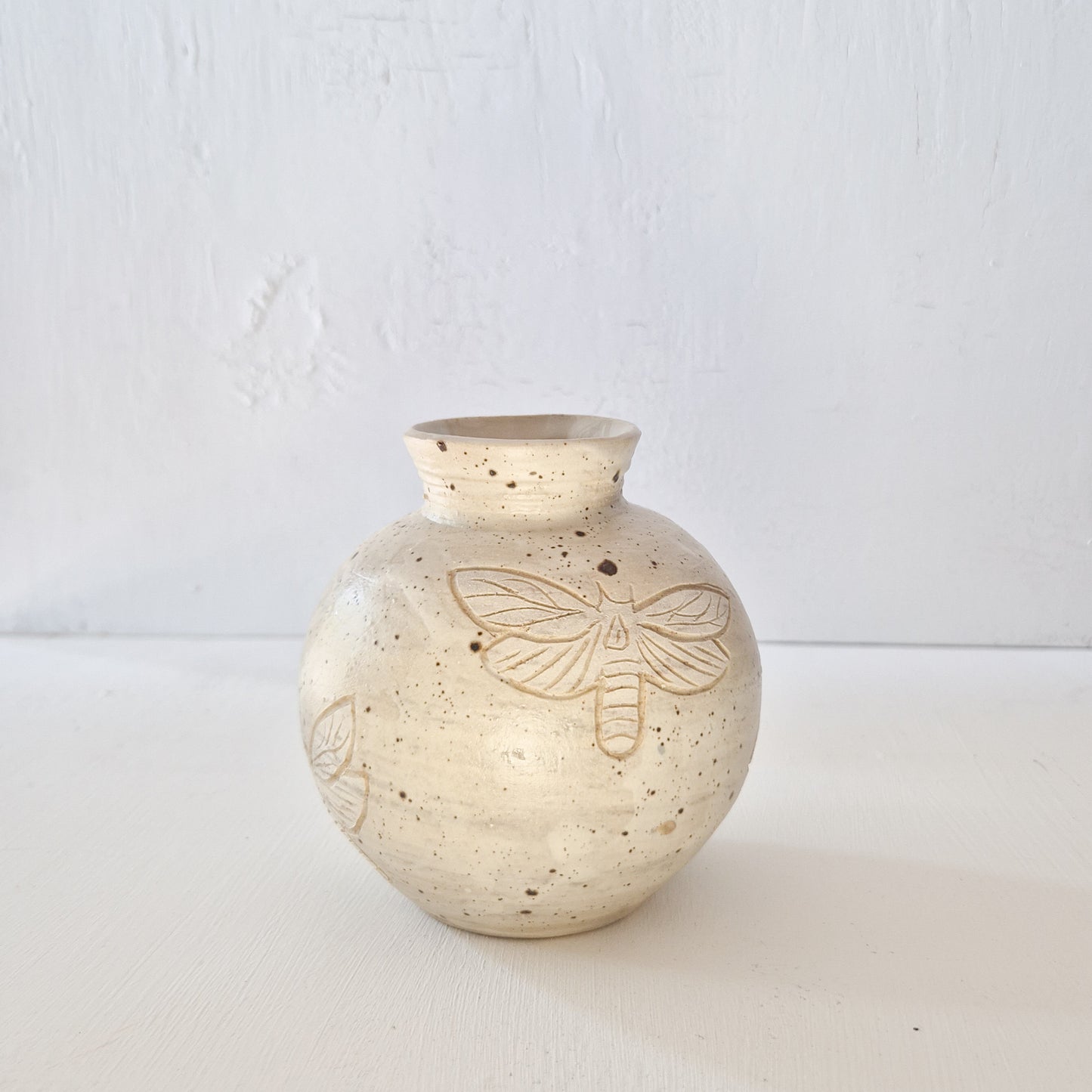 Wood Moth Vase