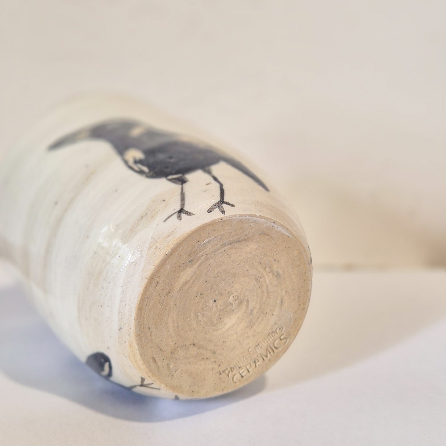 White Magpie Tumbler