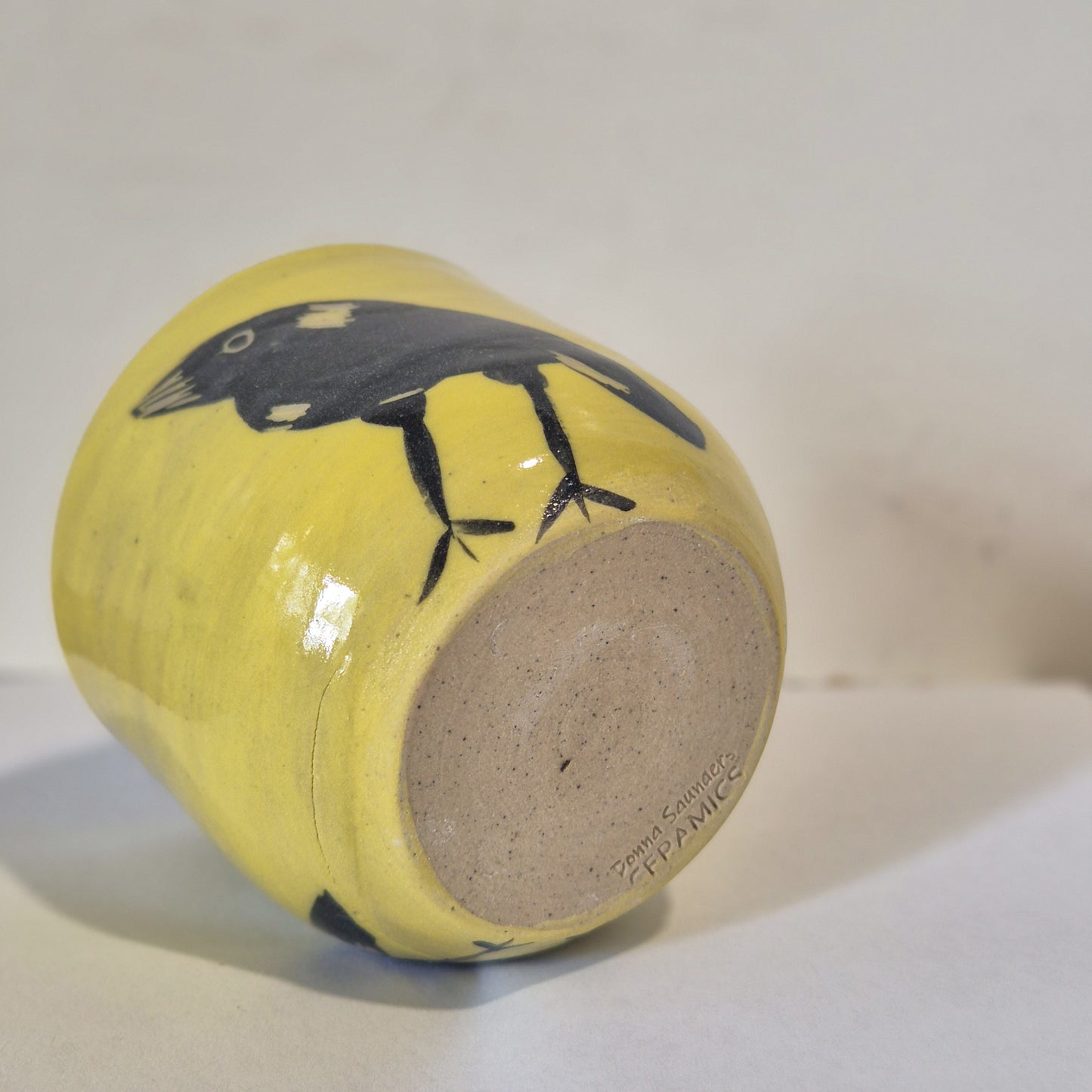 Yellow Magpie Tumbler