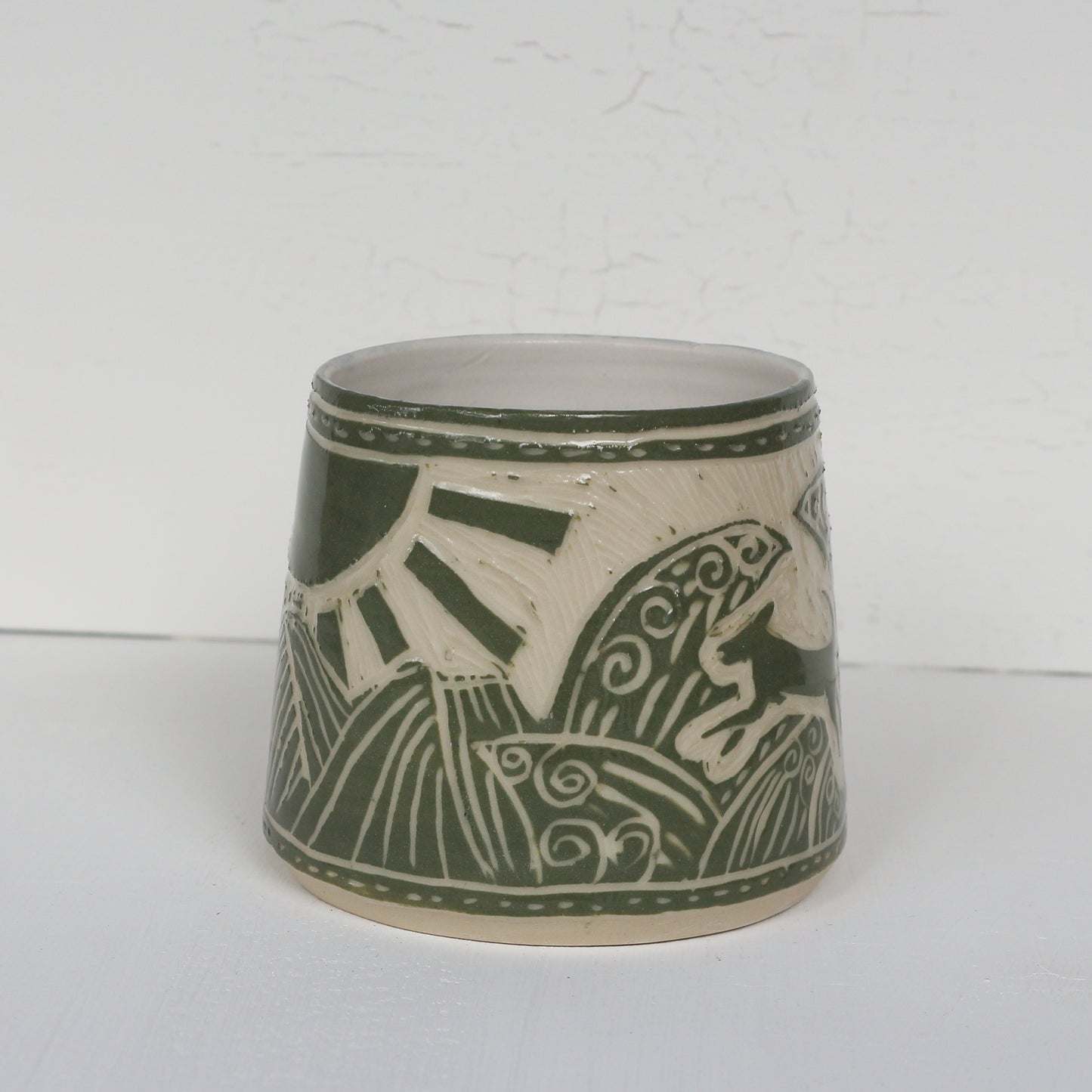 Kelpie Mug Green