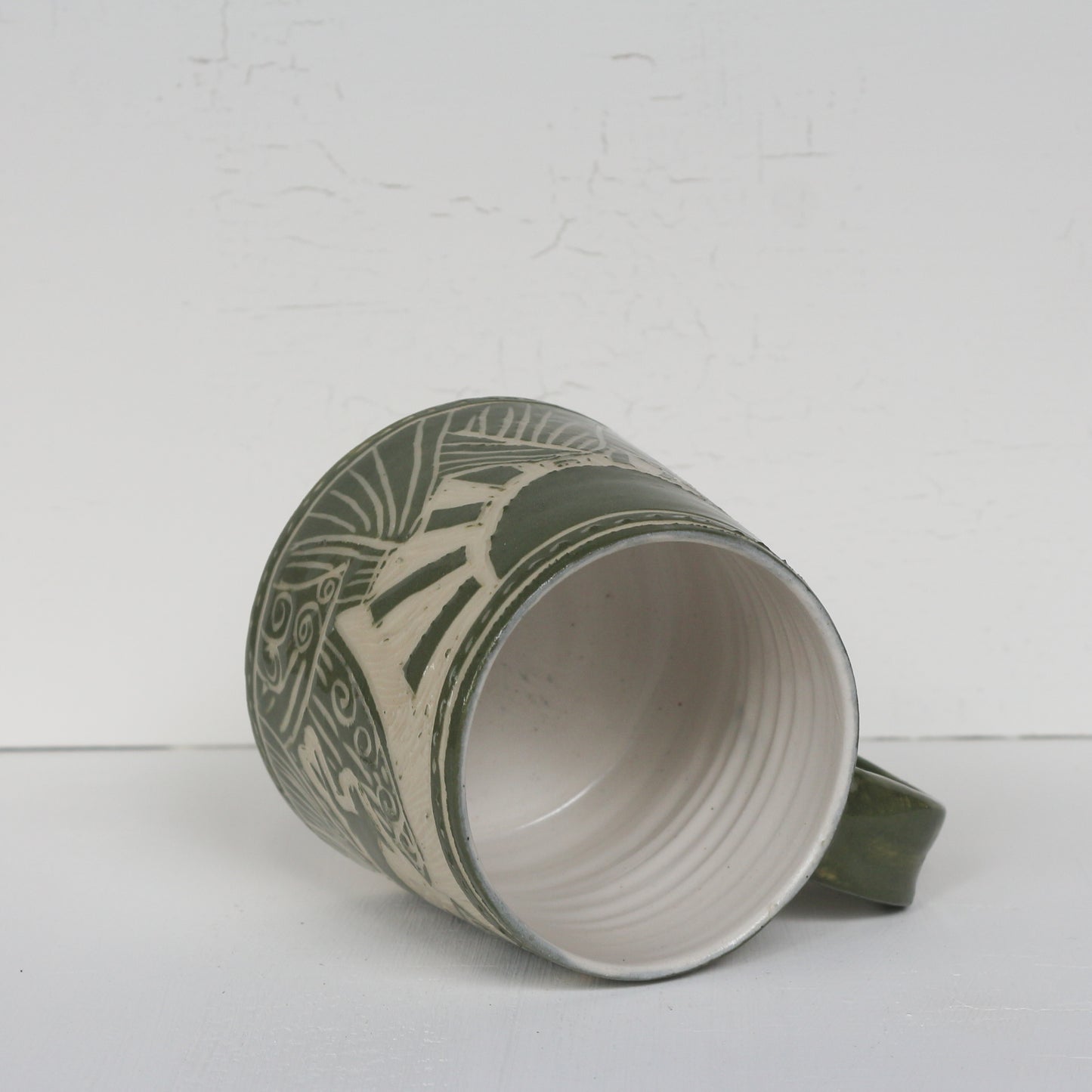 Kelpie Mug Green