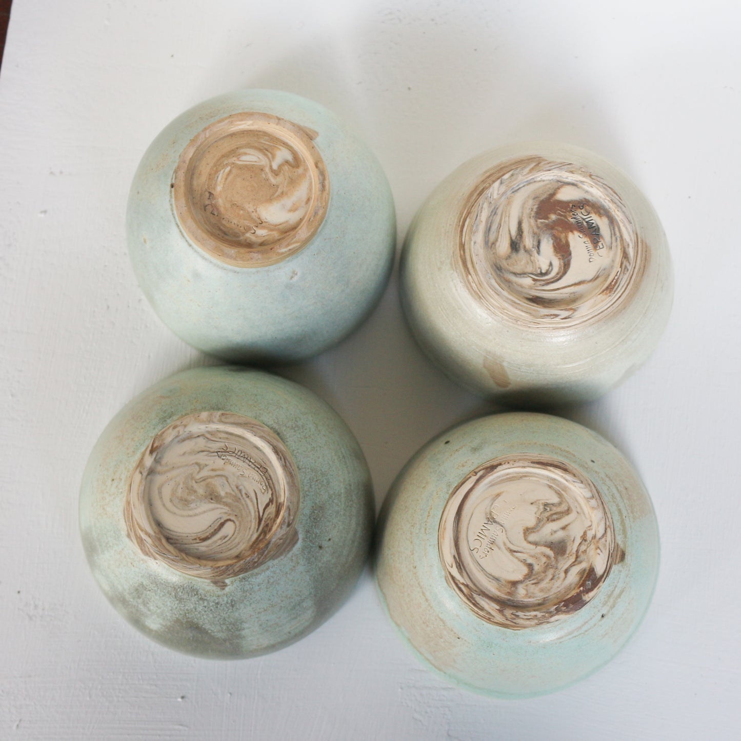 Bowl Set Spring Green