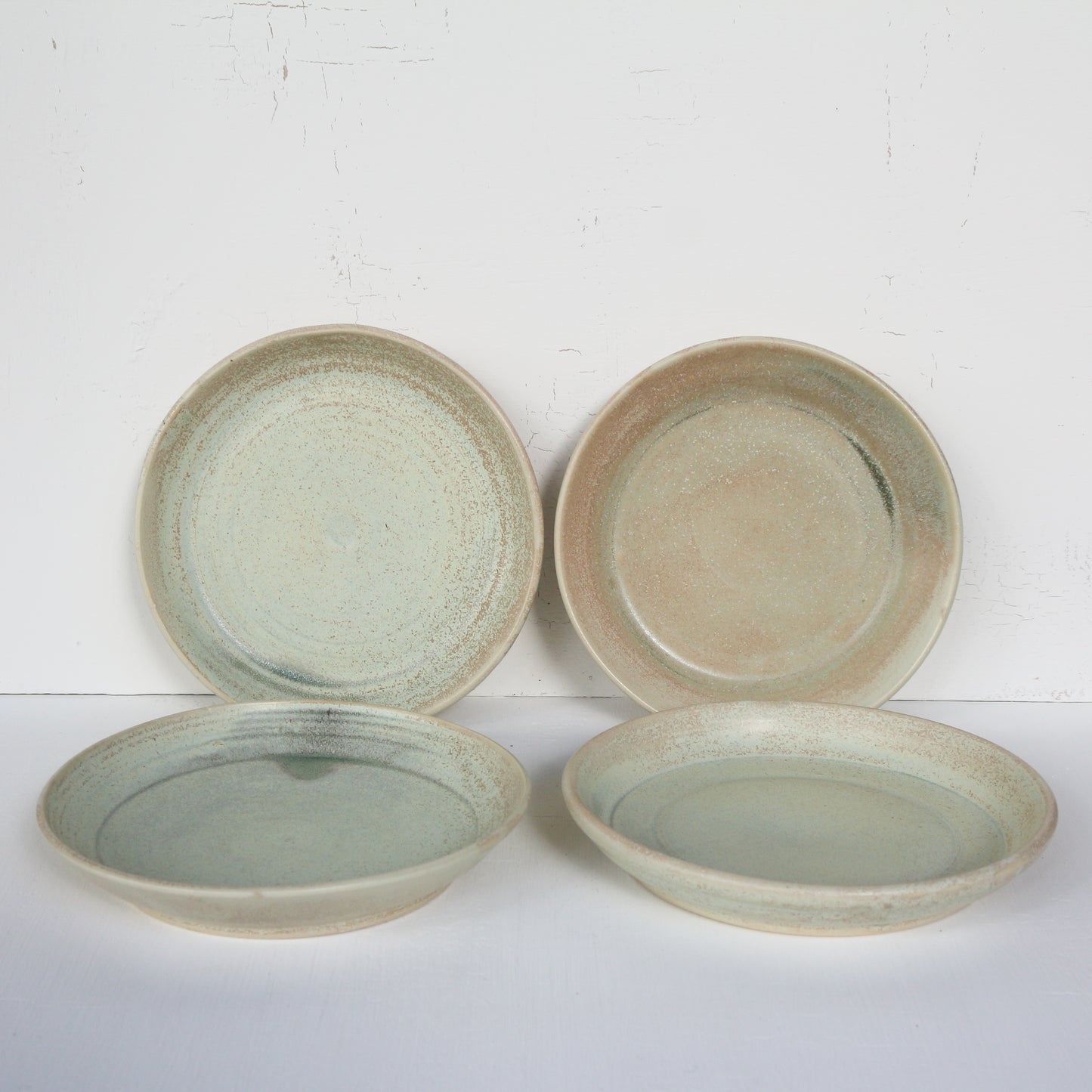 Side Plate set Spring Green