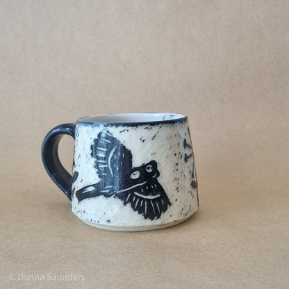Black Cockatoo Mug B