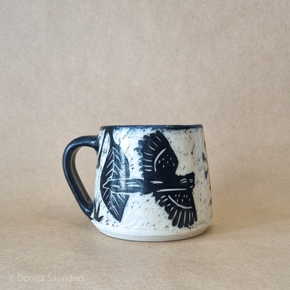 Black Cockatoo Mug C