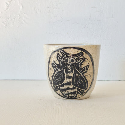 Blue Banded Bee Tumbler