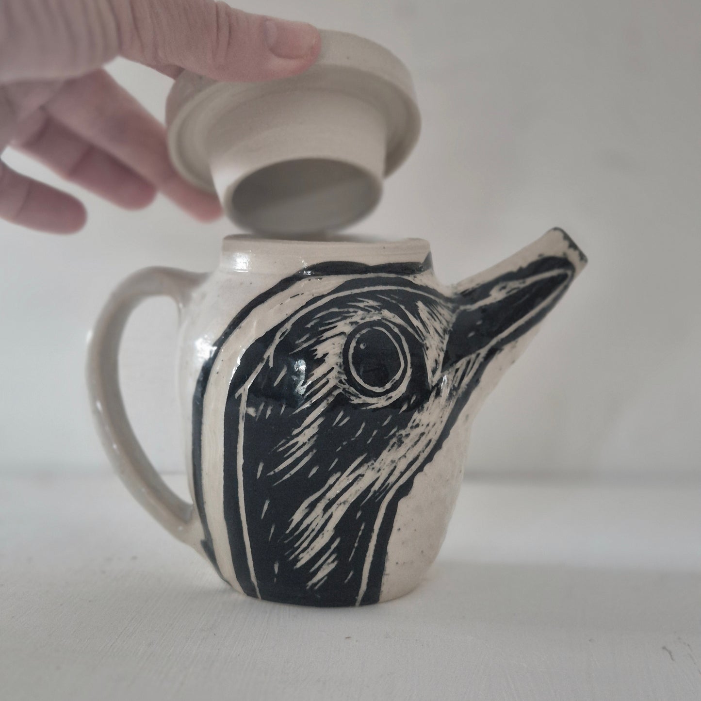 Close Up Curlew teapot #1