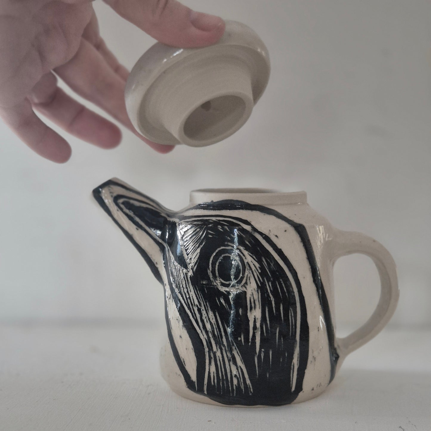 Close Up Curlew teapot #2