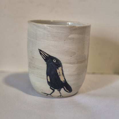 White Magpie Tumbler
