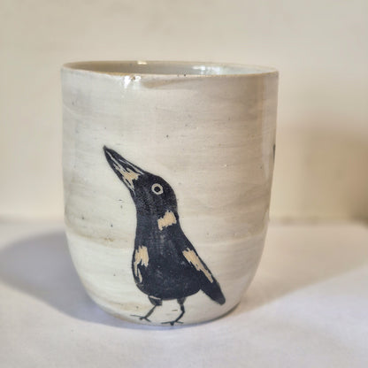 White Magpie Tumbler