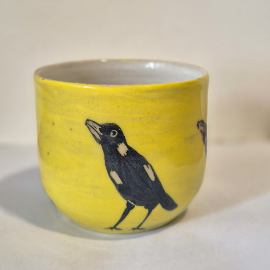 Yellow Magpie Tumbler