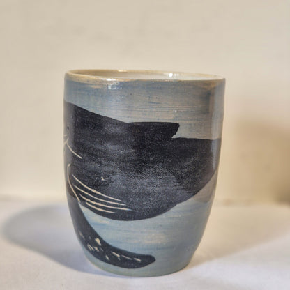 Blue Hump Back Whale Tumbler
