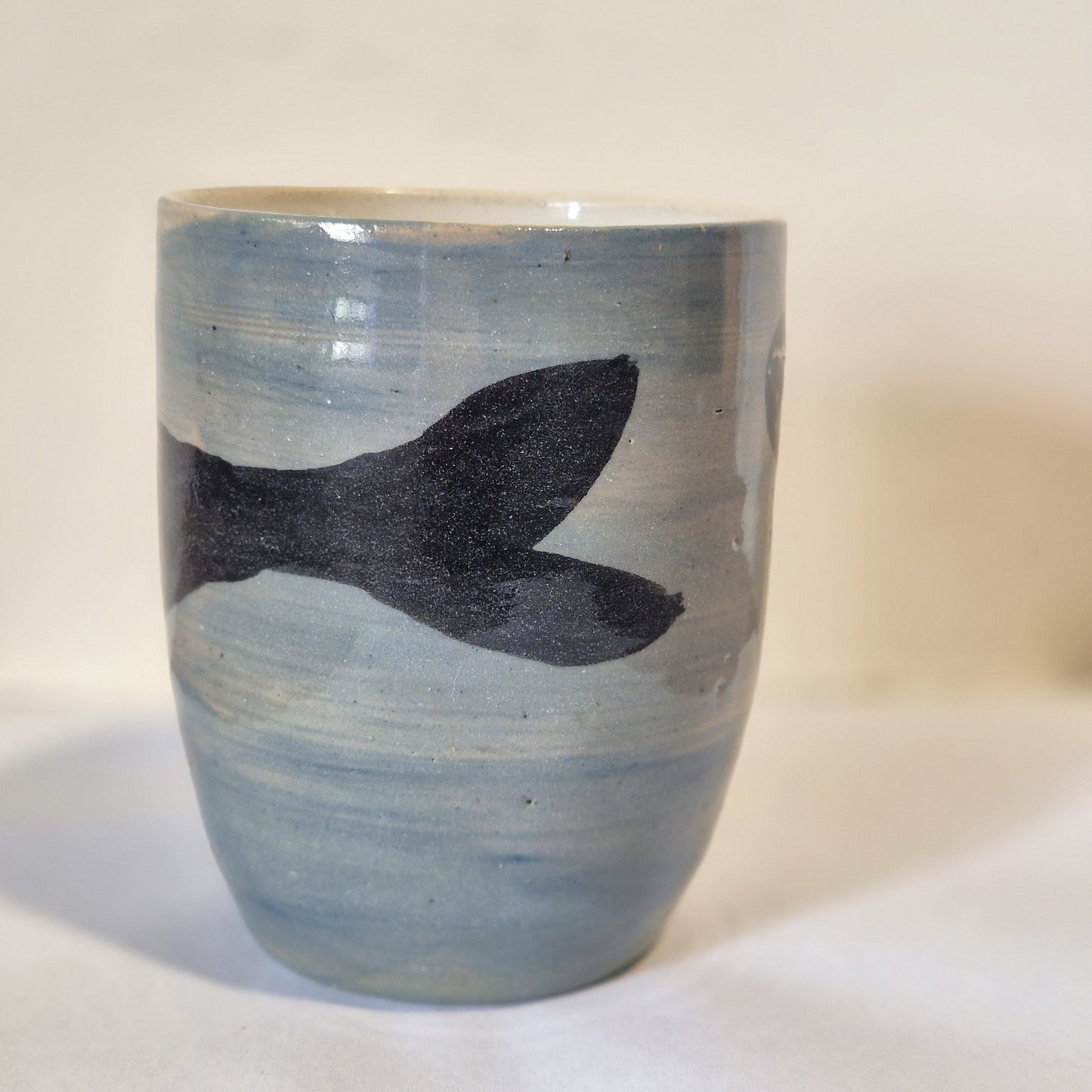 Blue Hump Back Whale Tumbler
