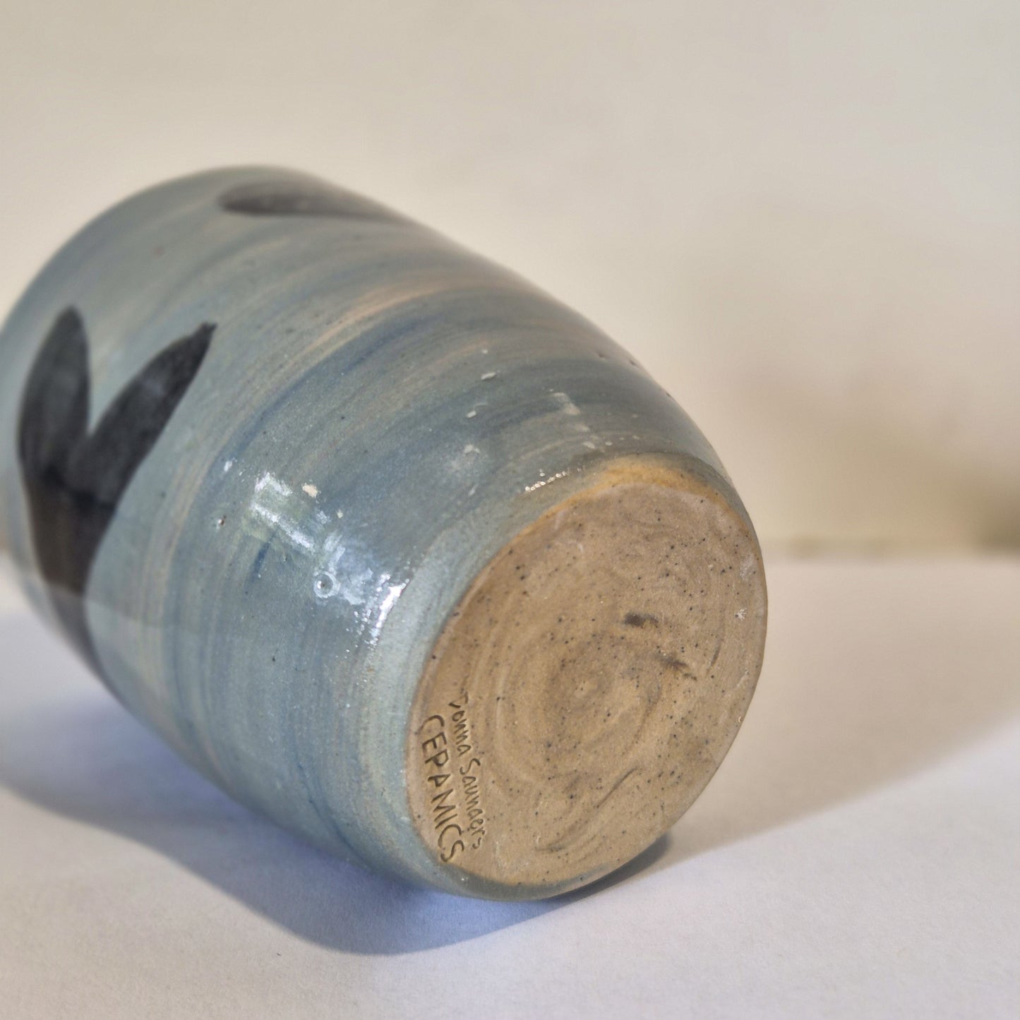 Blue Hump Back Whale Tumbler