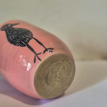 Pink Bush Stone Curlew Tumbler