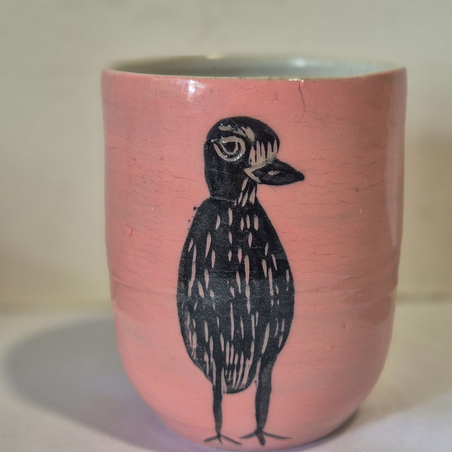 Pink Bush Stone Curlew Tumbler