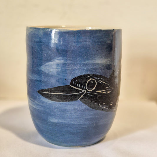 Blue Kookaburra Tumbler