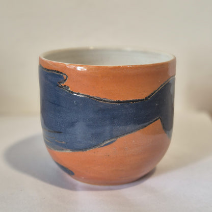 Orange Hump Back Whale Tumbler