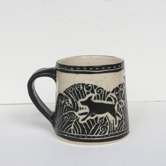 Kelpie Mug Black
