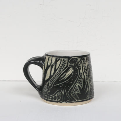 Magpie and Cockatoo Mug
