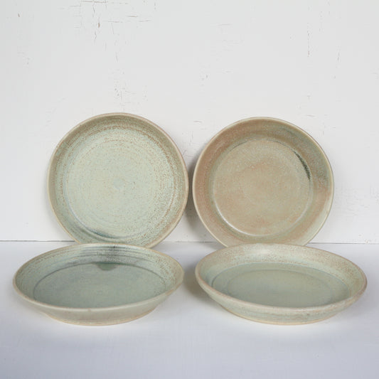 Side Plate set Spring Green