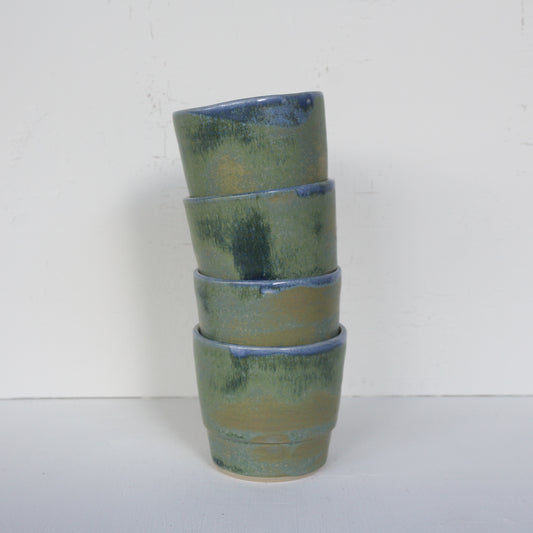Tumbler set Green Blue