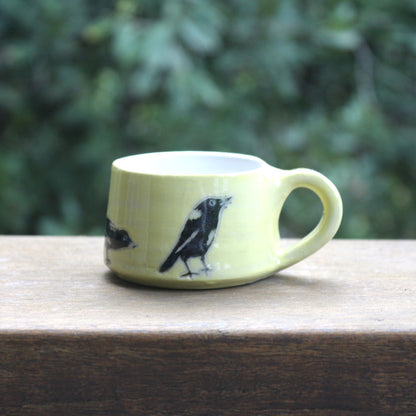 Yellow Magpie Espresso Cup