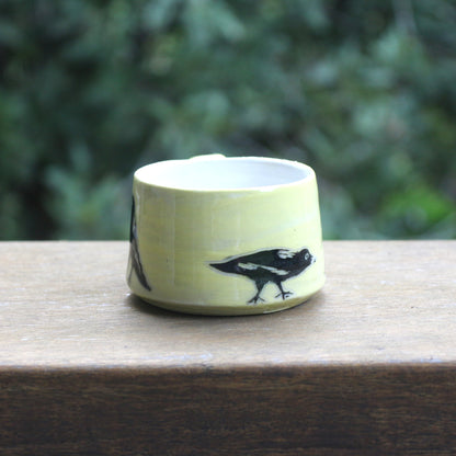 Yellow Magpie Espresso Cup