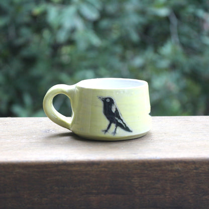 Yellow Magpie Espresso Cup