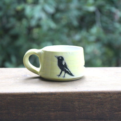 Yellow Magpie Espresso Cup