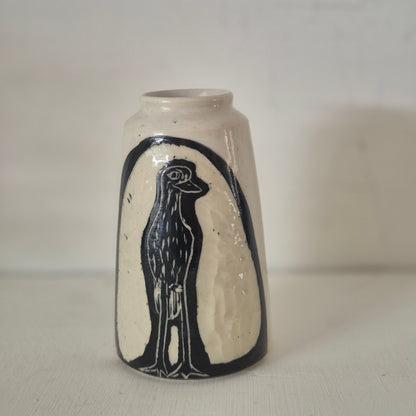 Bush Stone Curlew Vase #5