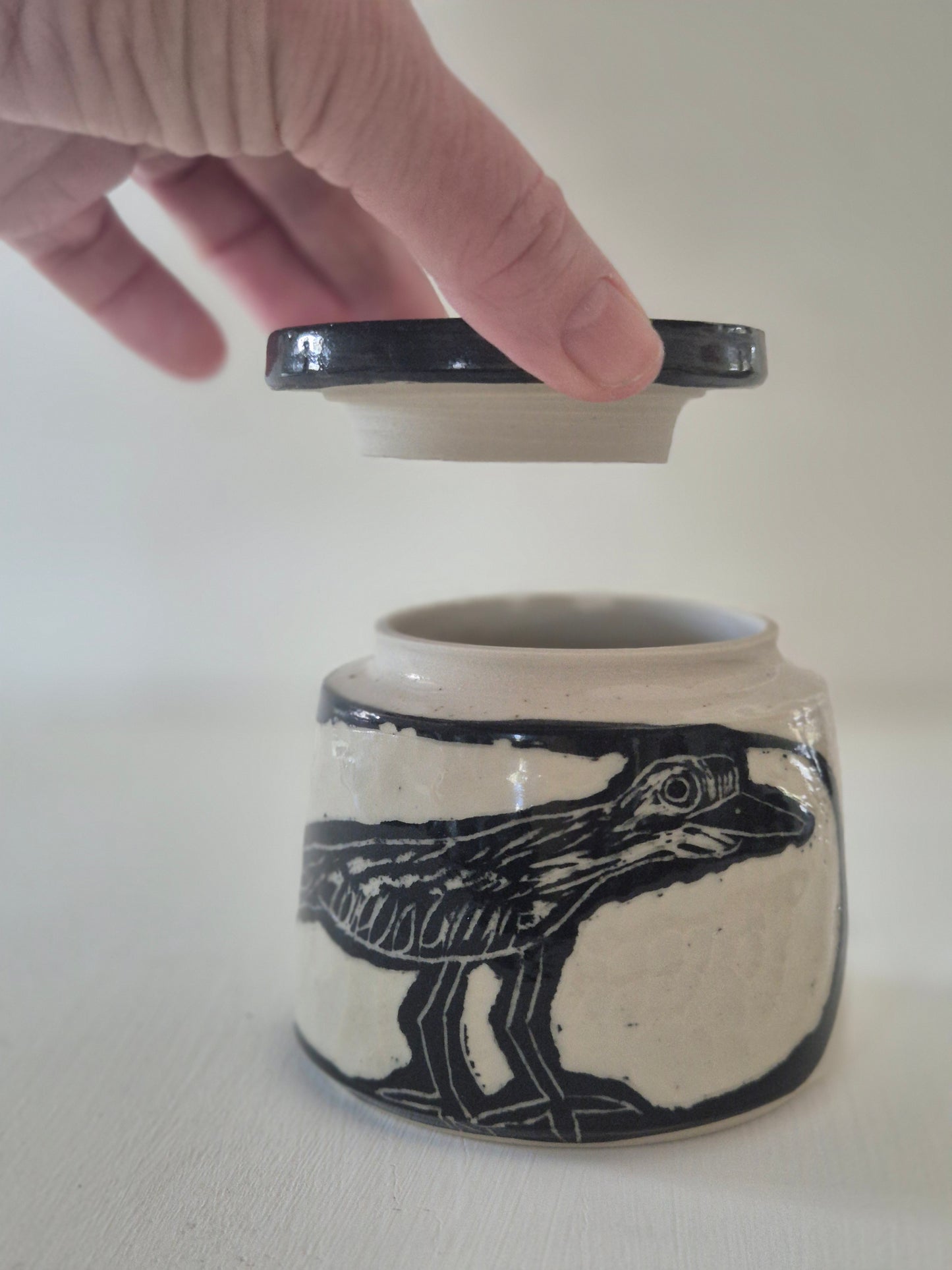 Crouching Curlew Jar #1