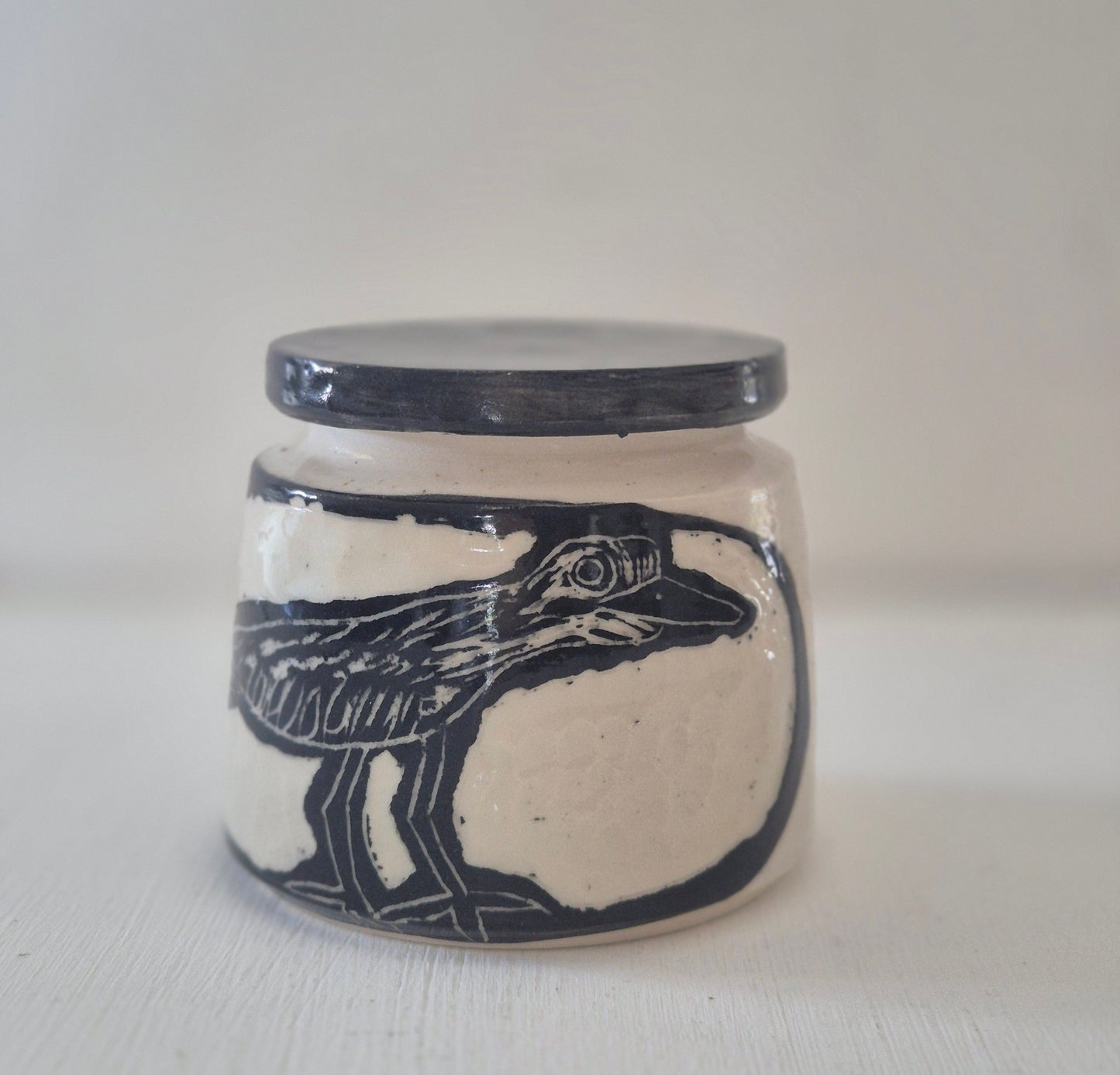 Crouching Curlew Jar #1