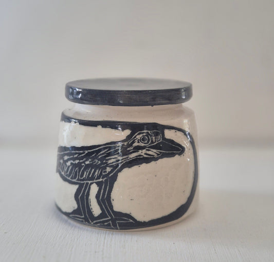 Crouching Curlew Jar #1
