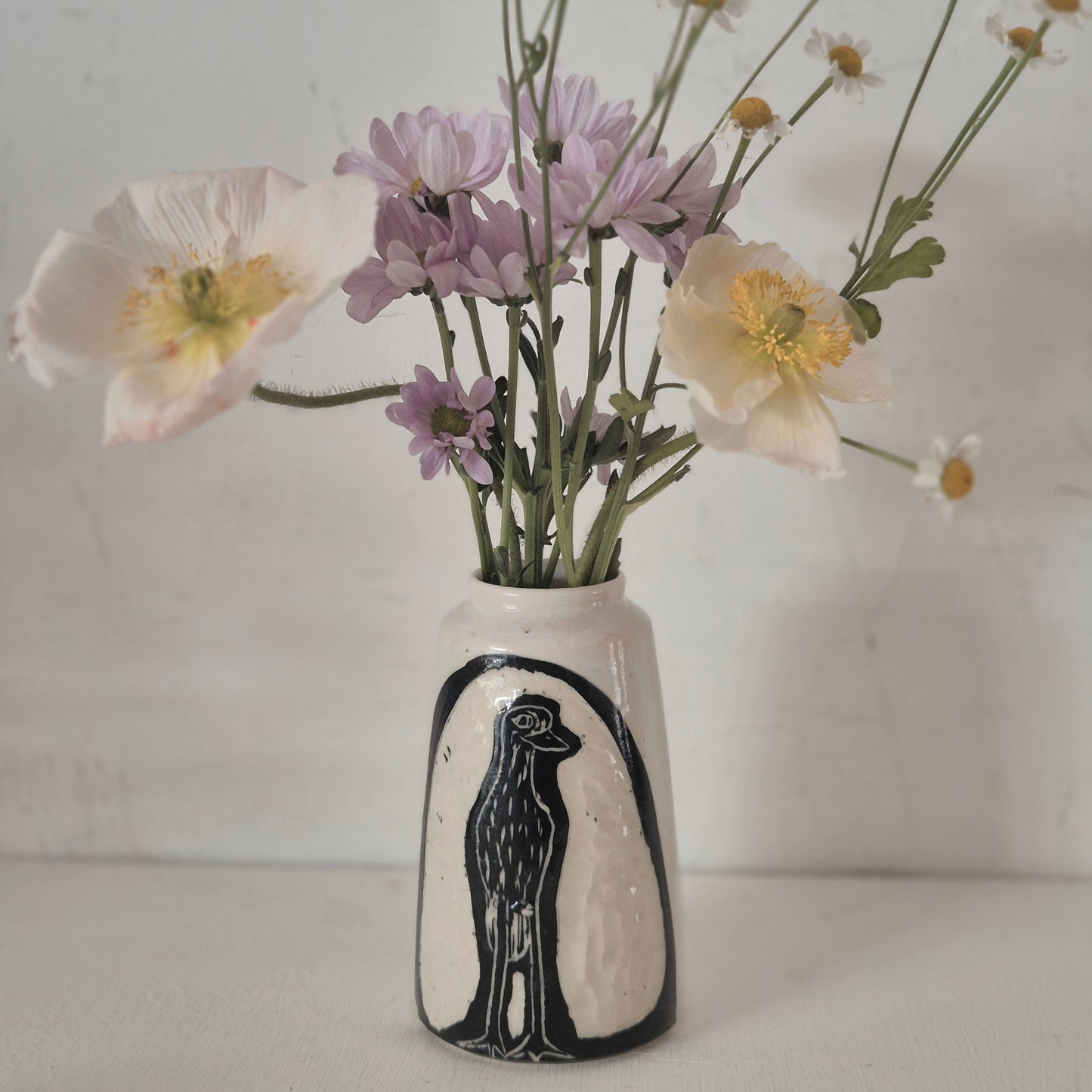 Bush Stone Curlew Vase #5