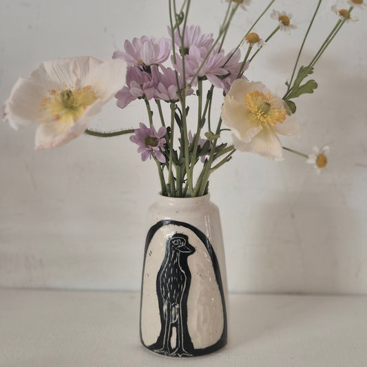 Bush Stone Curlew Vase #5