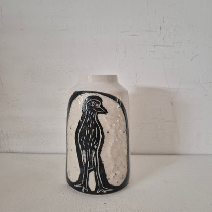 Bush Stone Curlew Vase #3