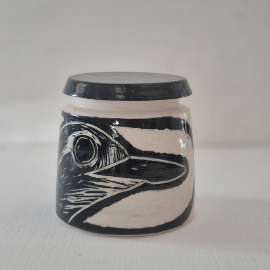 Close up Curlew Jar #1